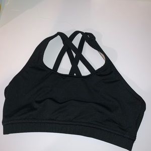 Black Sports Bra
